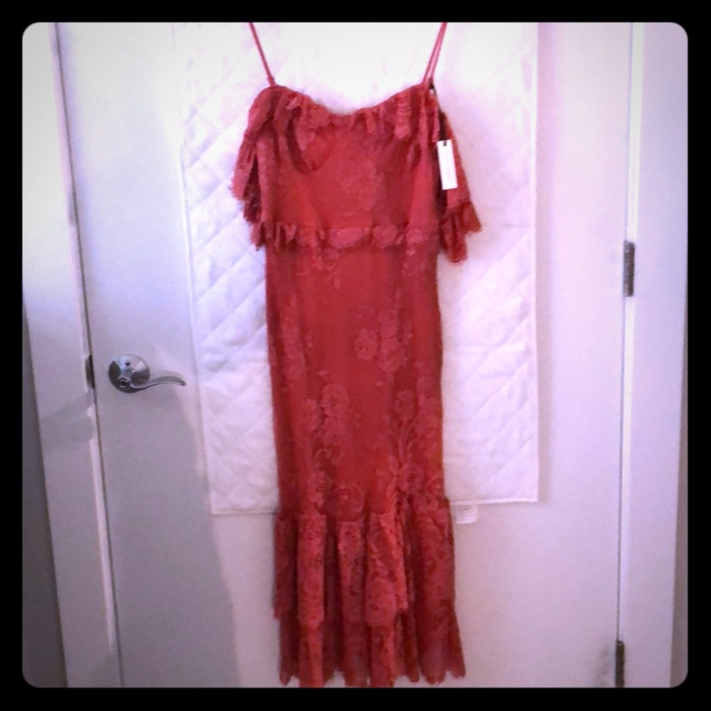 Floral lace dress